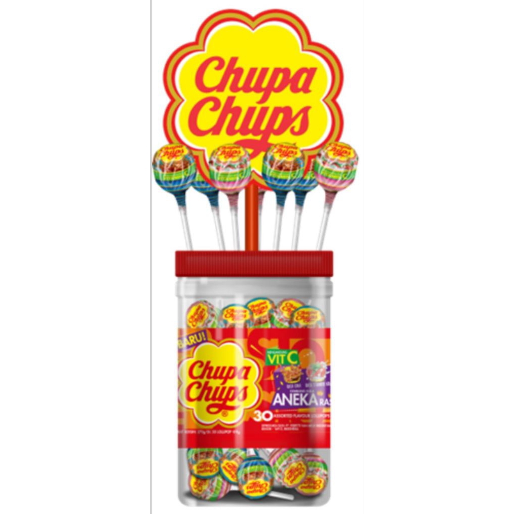 

PERMEN CHUPA CHUPS TOPLES ( ISI 30+3 PCS) PROMO!!!