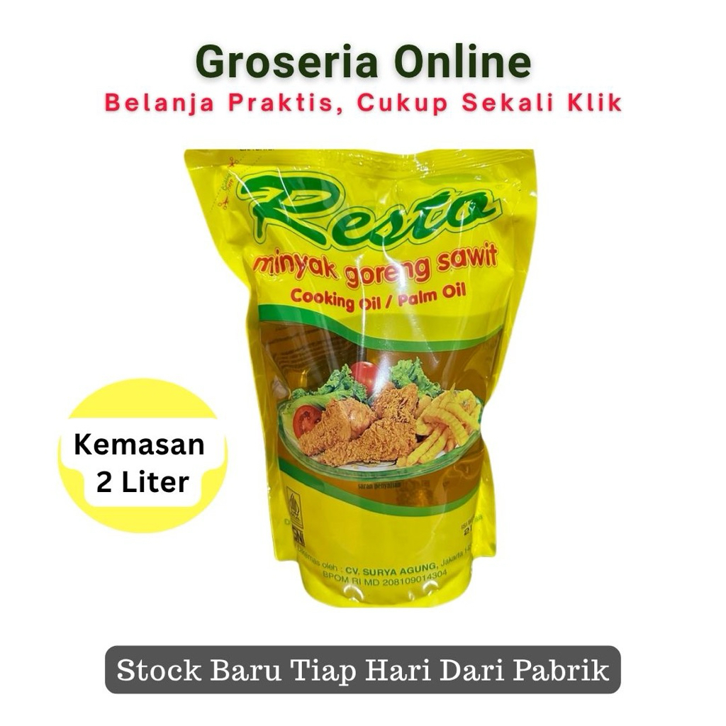 

Minyak Resto kemasan 2 Liter