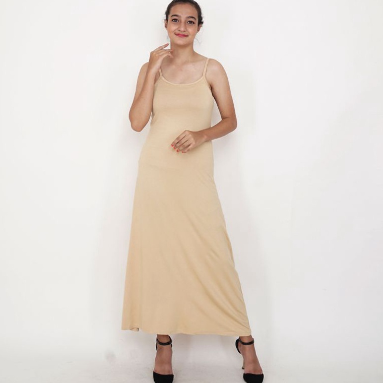 KODE U65F Inner Gamis Muslimah model Tanktop Daleman Manset Gamis Wanita tanpa lenganManset gamis wa