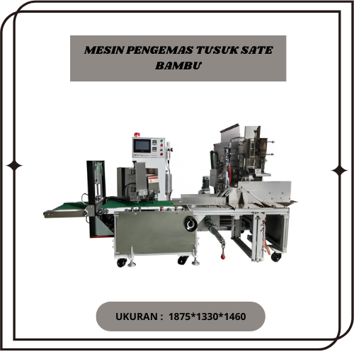 MESIN PENGEMAS TUSUK SATE BAMBU NZDZDS - G300 | MESIN PENGEMAS TUSUK SATE BAMBU OTOMATIS | MESIN PAC