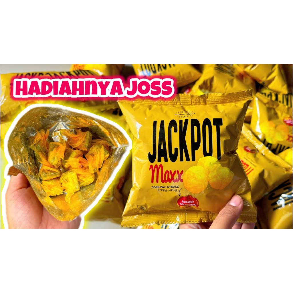 

Ciki Jackpot Maxx 1 Pak isi 10 Pcs Berhadiah Uang Anti Zonk