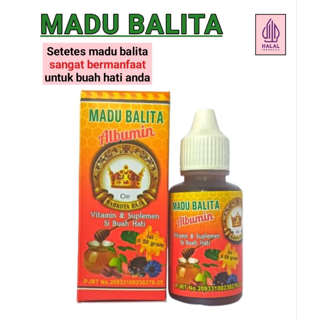 

Madu Balita Multivitamin anak usia 2 bulan sampai 5 tahun atau lebih Penurun panas anak Batuk Pilek anak radang sariawan napsu makan anak