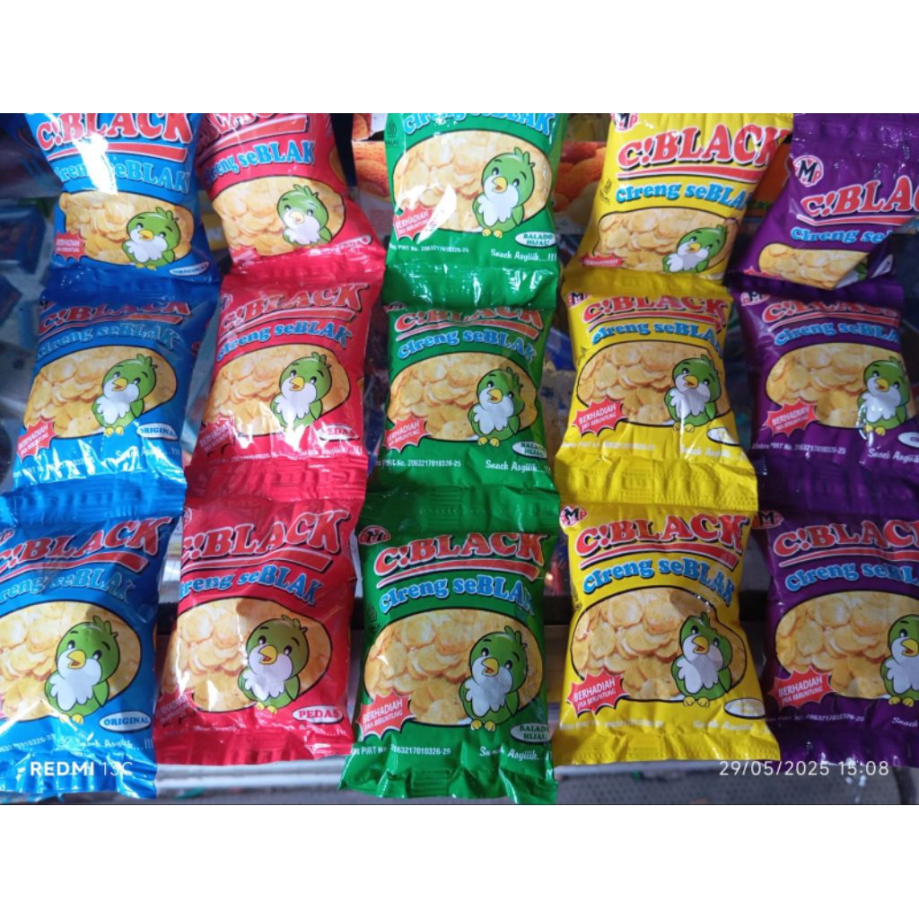 

CIBLAK (cireng seblak) snack jadul renceng isi 10 pcs