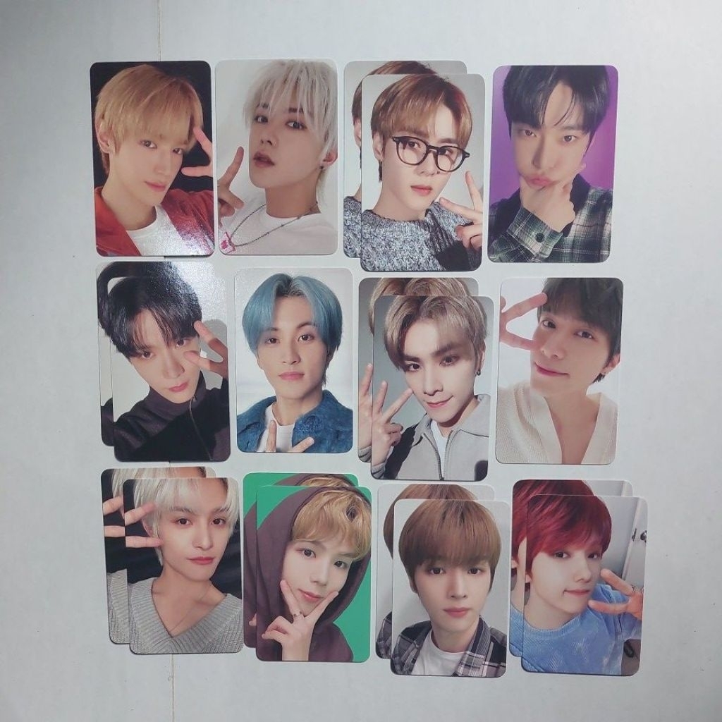 ready stok - md nct home binder pc photocard taeyong yuta doyoung kun ten hendery xiaojun yangyang s
