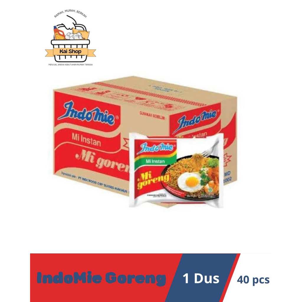

1 DUS (40 PCS) MIE INDOMIE GORENG