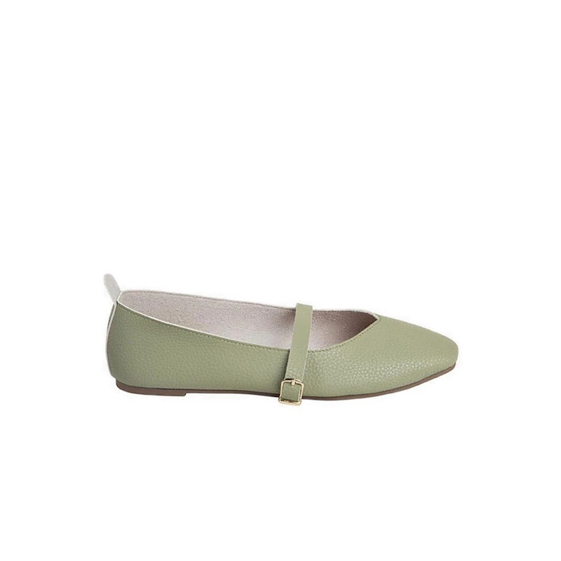 PAYLESS - FIONI ZANE SQUARE - LIGHT GREEN. SEPATU SANDAL WANITA WITH BOX