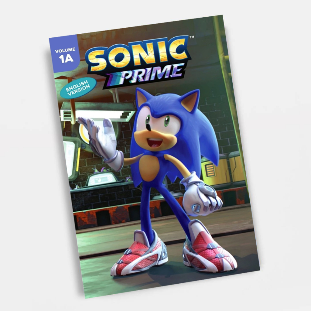 Komik Sonic Prime - volume 1A - edisi bahasa Inggris - buku comic seri aksi petualangan Sonic the he