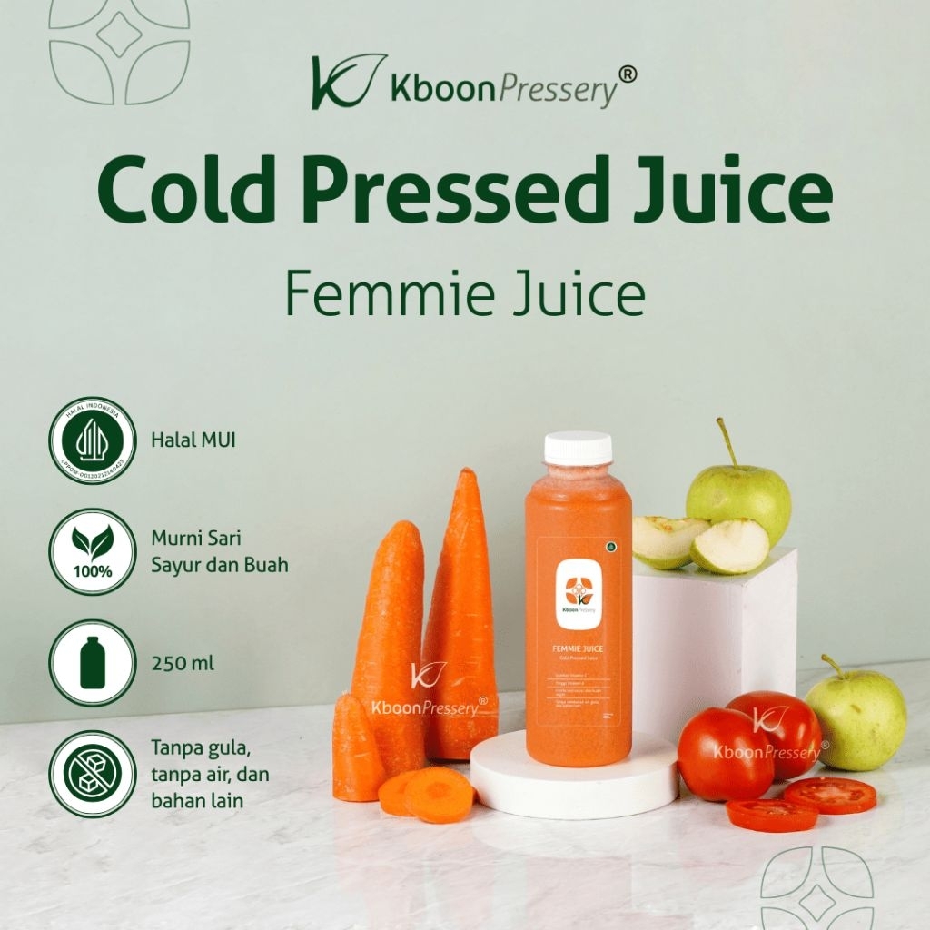 

Cold Pressed Juice Femmie Juice 250ml Kboon