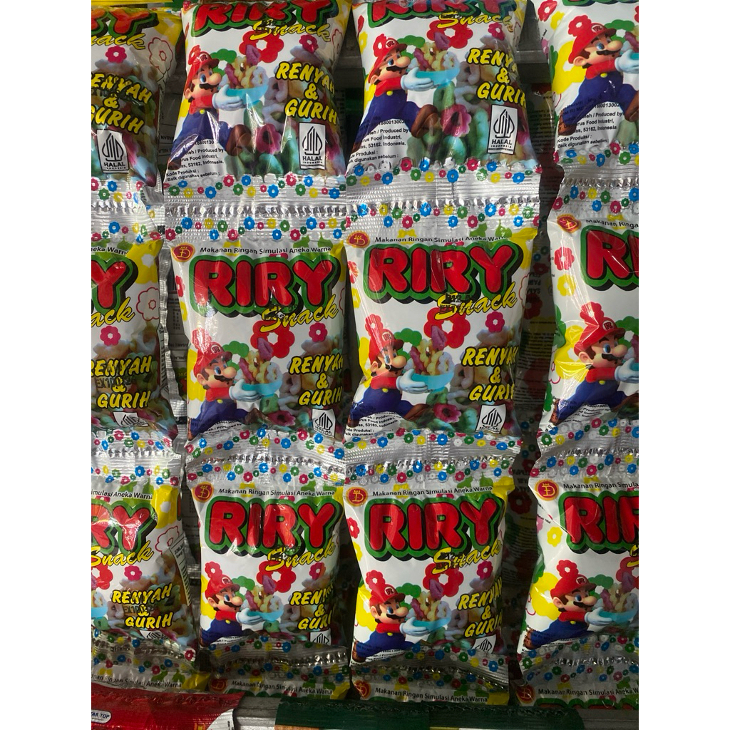 

RIRY SNACK GURIH 1Renceng (10pcs)