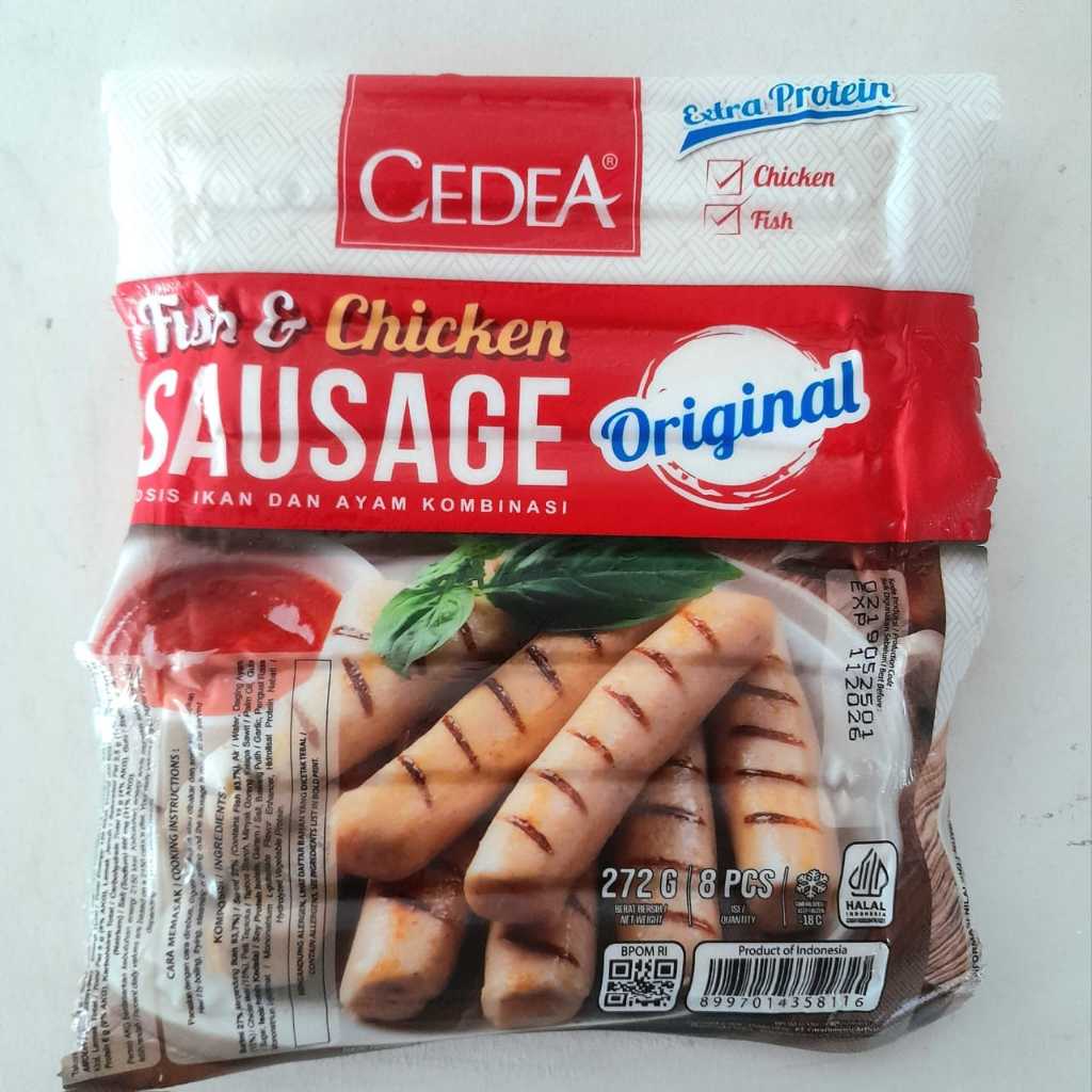 

CEDEA fish & chicken sausage original 272gr