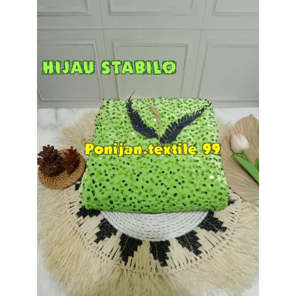 Kain Beludru Sequin Sequin / Beludru Sequin Termurah
