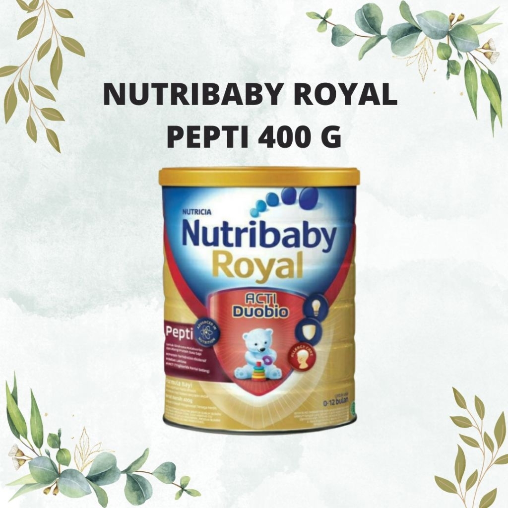 NUTRIBABY ROYAL PEPTI 400G SUSU ALERGI SUSU SAPI