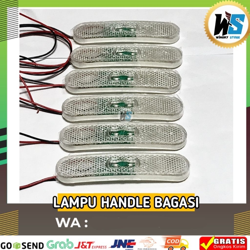 Lampu Handle Bagasi Bus LED 24 Volt