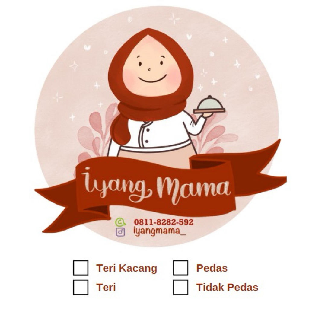 

Teri Kacang Kering Iyang Mama