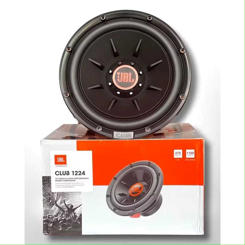 Subwoofer 12 Inch JBL Club 1224 Double Coil Original