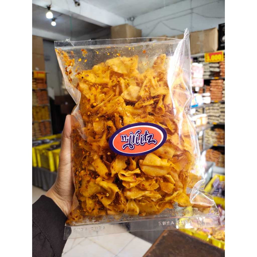 

SNACK MURAH / SNACK NJRITZ / SINGKONG KRIWIL PEDAS - ASLI CENTRAL SNACK/KASOHOR
