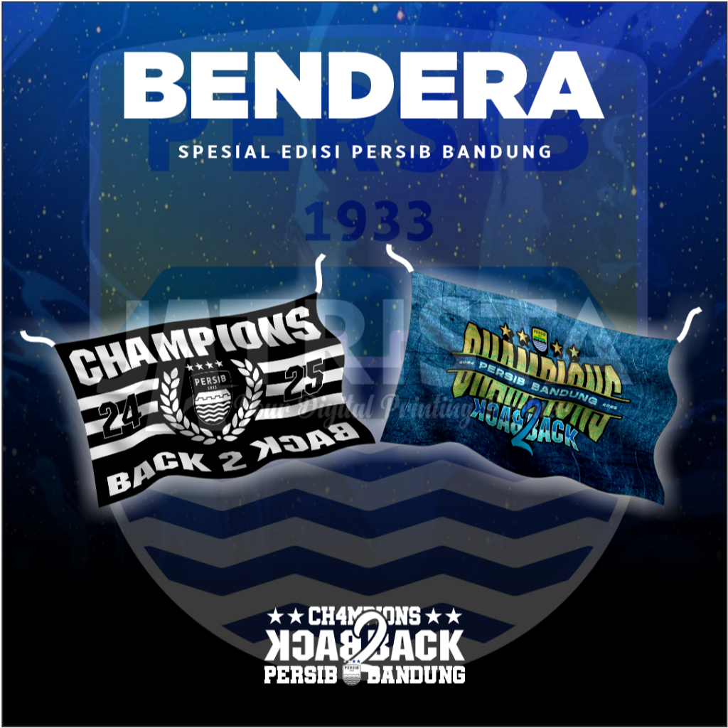 BENDERA PERSIB BANDUNG|BOBOTOH MAUNG BANDUNG |BENDERA SUPORTER | BENDERA KOMUNITAS |PERSIB JUARA| BE