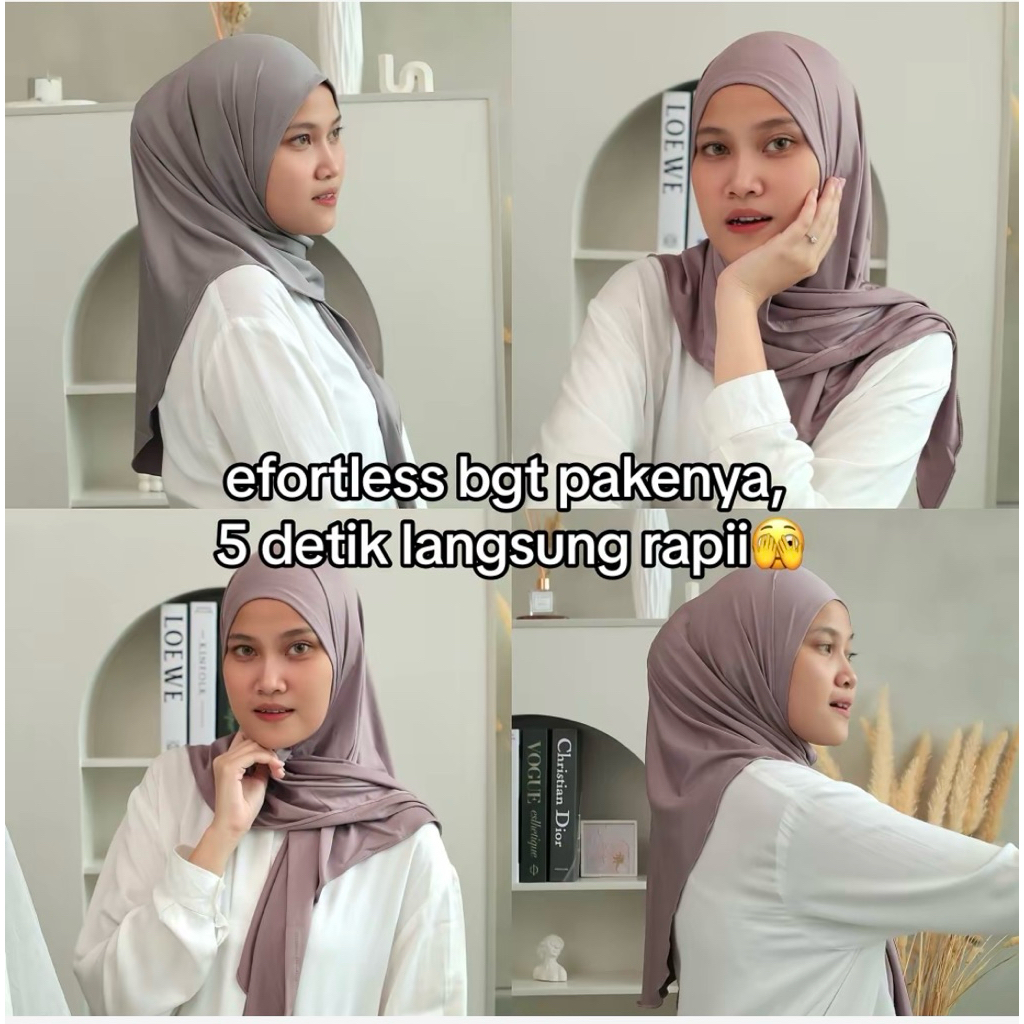 hijab segitiga instan Faeyza