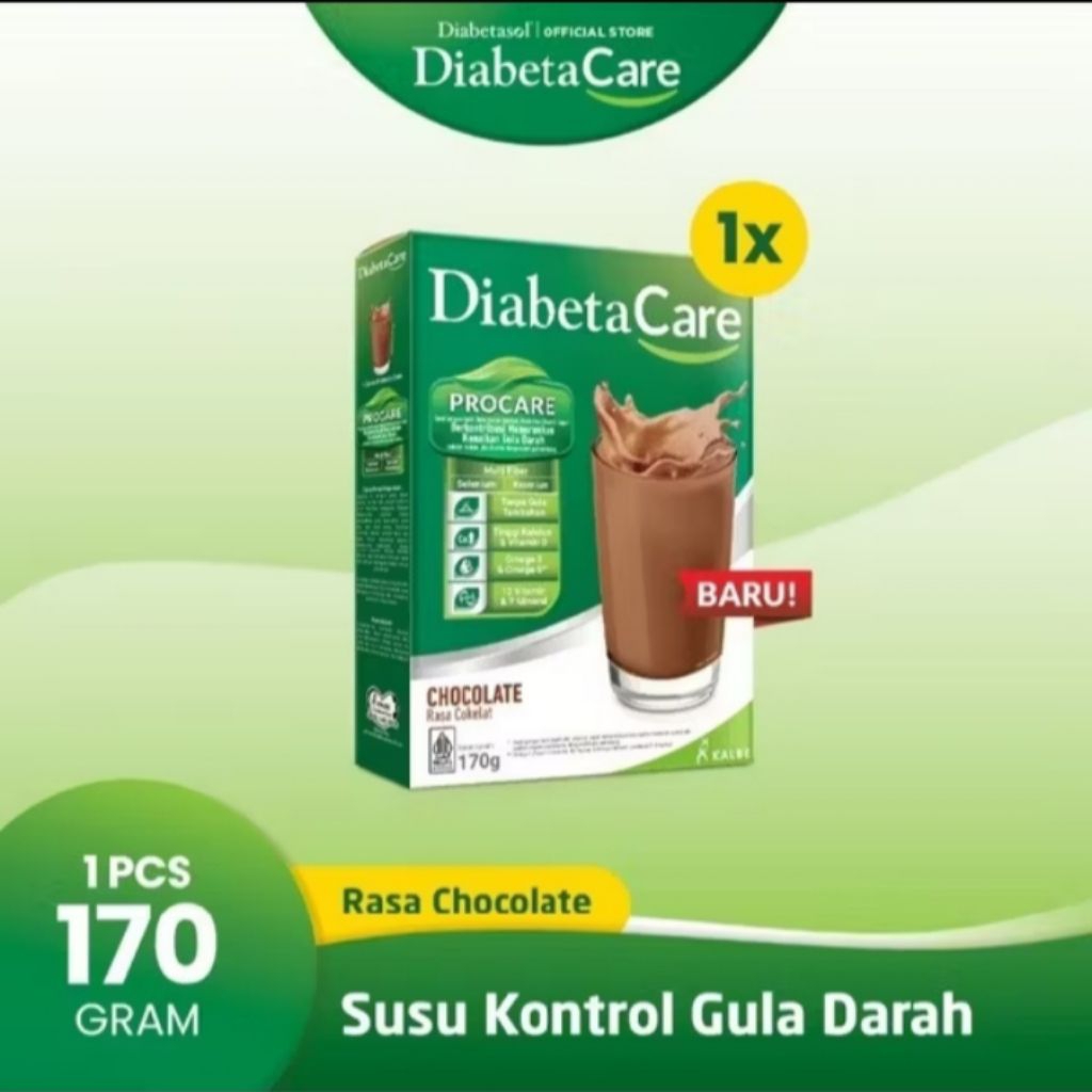 

DiabetaCare susu kontrol gula darah 170gr