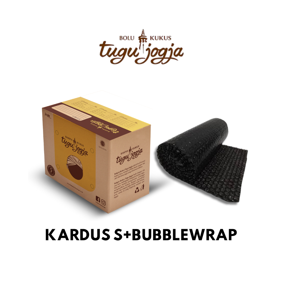 

EXTRA PACKAGING KARDUS S + BUBBLEWRAP (3-6 BOX)