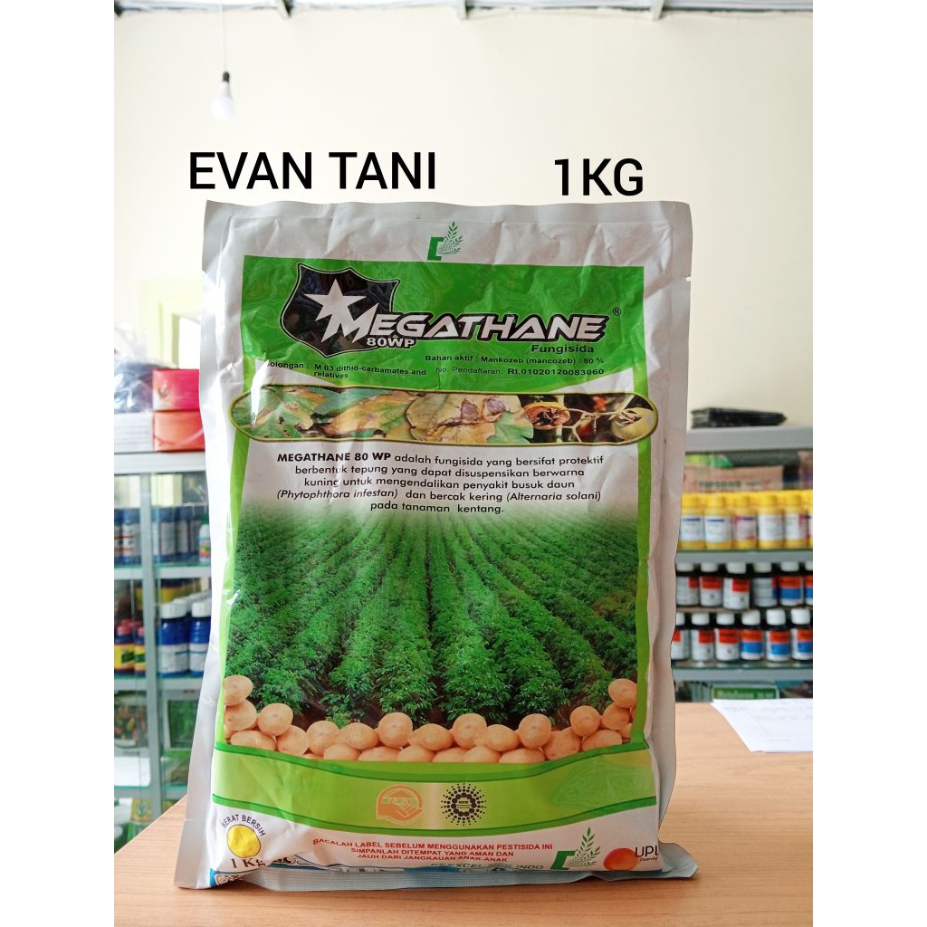 Megathane 80wp 1Kg Fungisida Mankozeb 80% Mencegah Busuk Tanaman Excel Bion M Bion-M