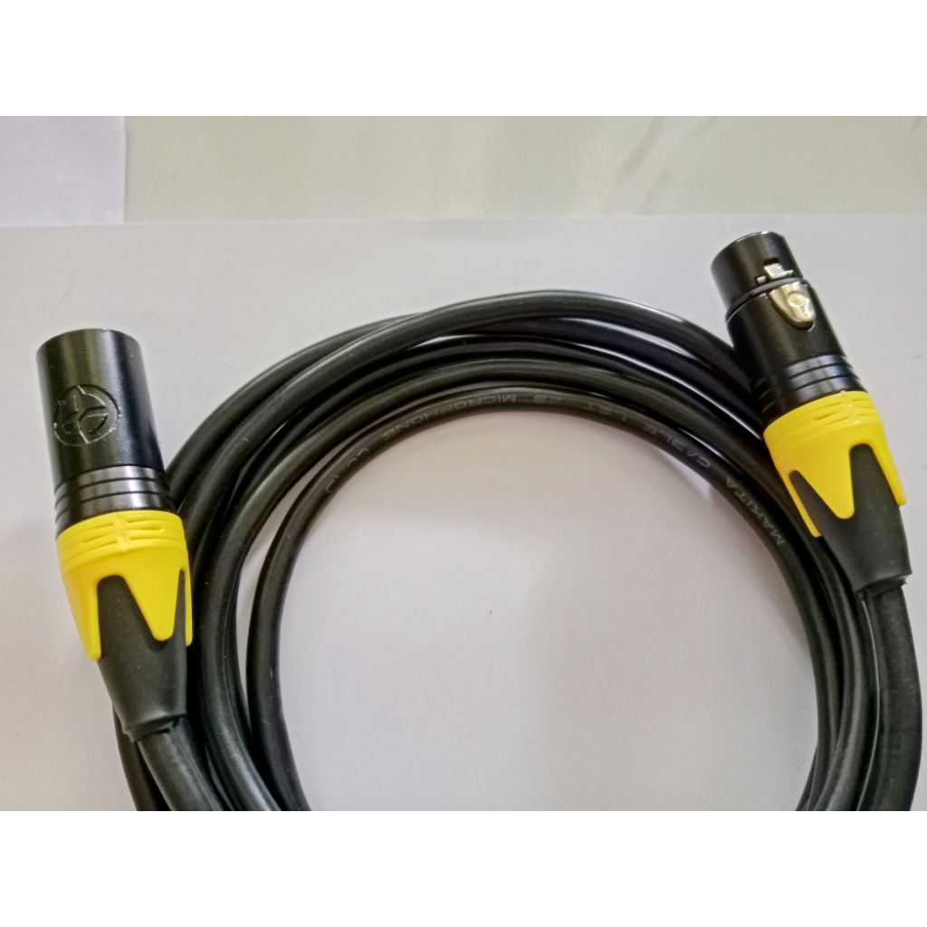 [Best Seller] Kabel Mic Makita XLR Male to Female Hitam Low Noise