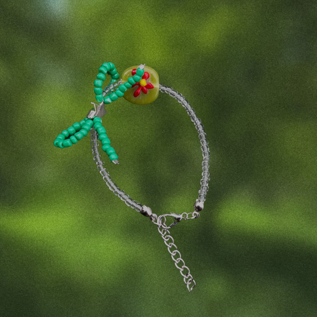 beads flower bracelet | beads bracelet flower | gelang beads accesories