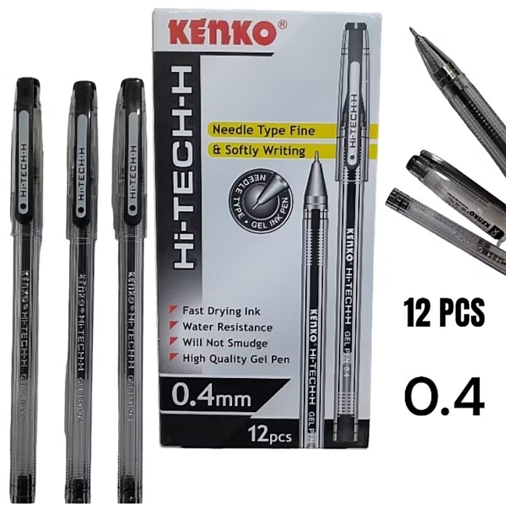 

Pulpen Kenko HI-TECH 0.4 isi 12 pcs / pen kenko hitech / pulpen murah meriah / pulpen PROMO
