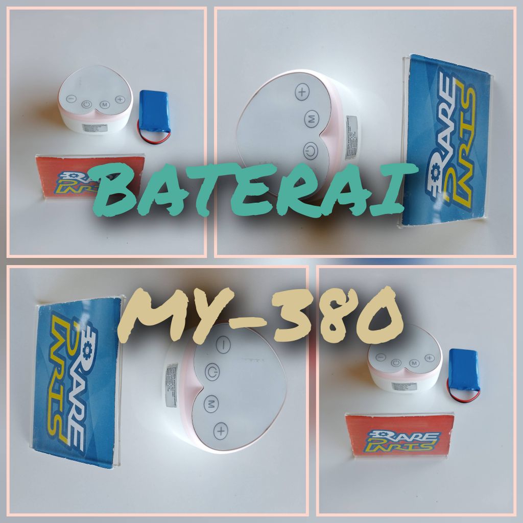 Baterai Pompa ASI MY-380 MY380 MY 380 Breast Pump Battery Batre Spare Part Sparepart Pengganti Ngedr
