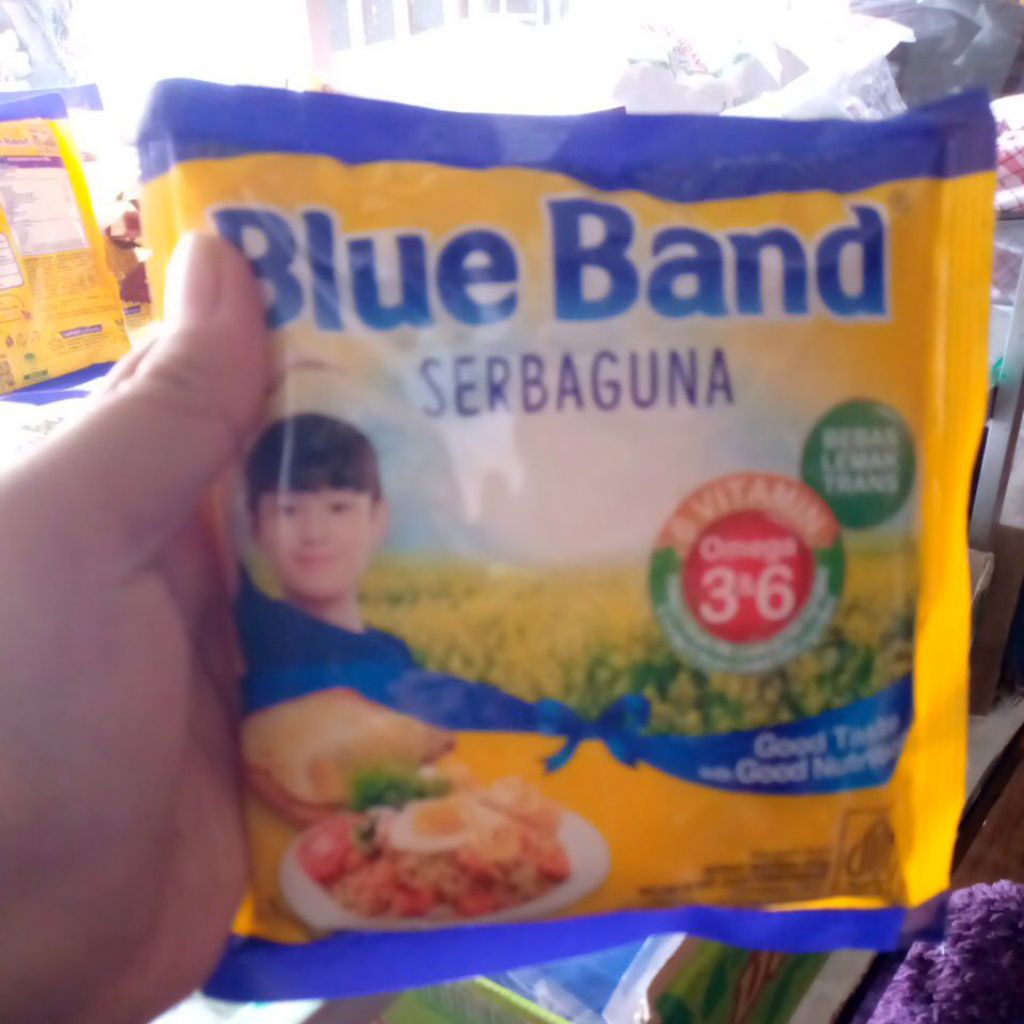 

blue band margarin blueband serbaguna kemasan 200 gram