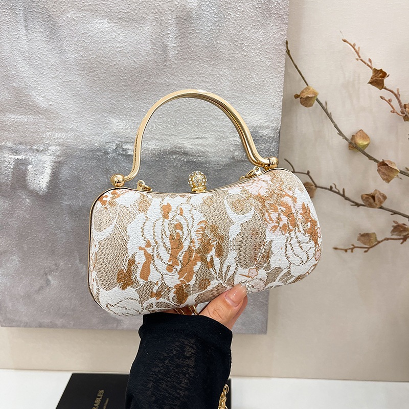 Tas Pesta Bordir Bunga - Party Bag - Tas Tangan Wanita - Tas Pesta Wanita 929 - Tas Pesta Premium