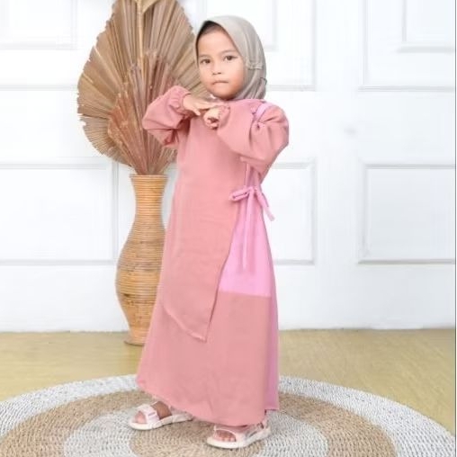 Gamis Anak Murah Gamis simple Baju Gamis Anak Perempuan Model Terbaru 2025