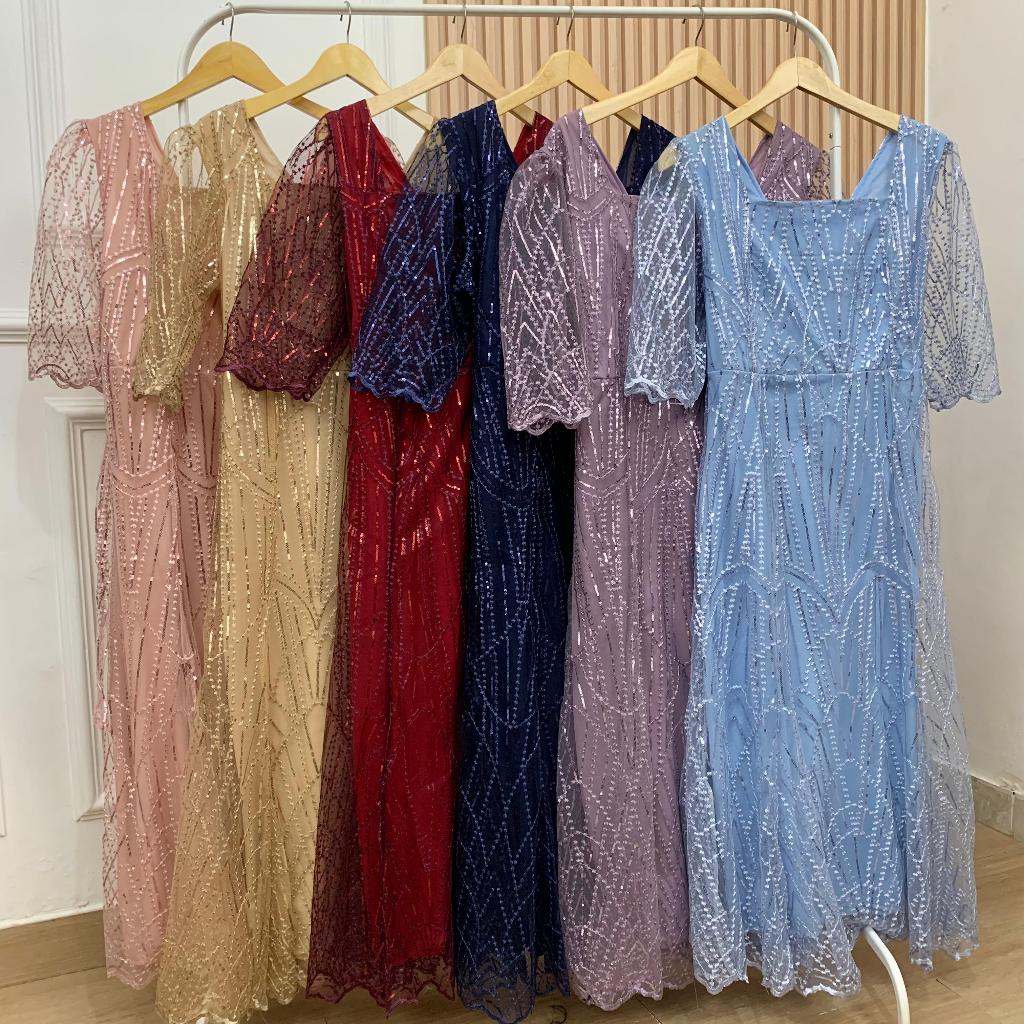 KC - Dhea Dress - Dress jalan wanita simple elegan pesta kecil kondangan santai