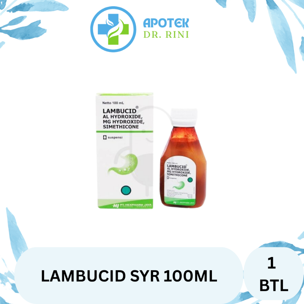 LAMBUCID SUSPENSI ISI 100 ML BOTOL / Lambucid