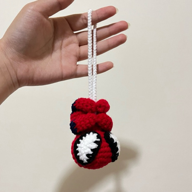 CROCHET KEYCHAIN SPIDERMAN