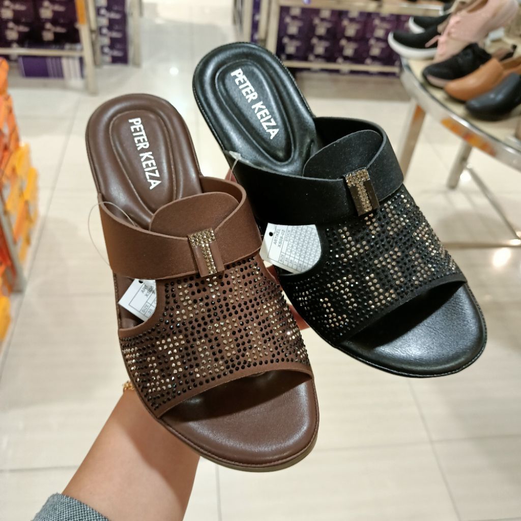 sandal wanita heels 5cm comfort PETER KEIZA original matahari