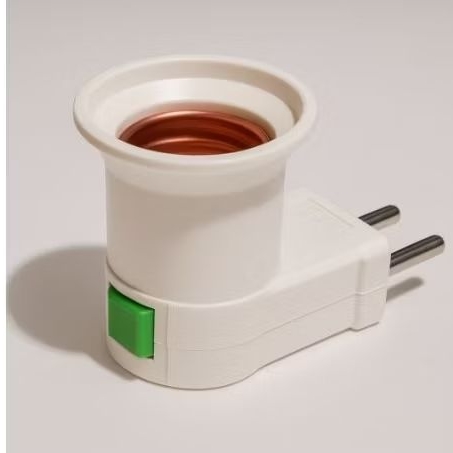 Fitting Lampu Colok / Fitting Colok + saklar / Fitting Lampu Tidur Saklar Fitting Colok