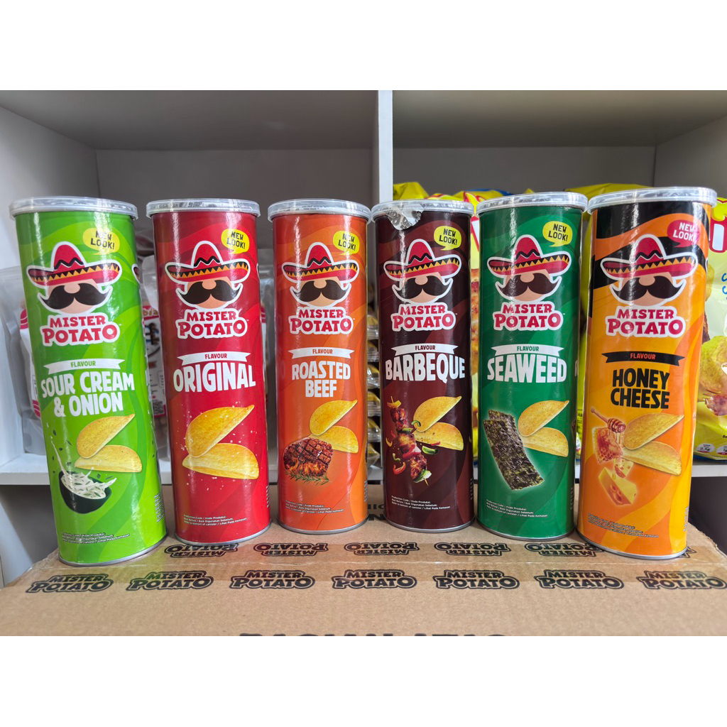 

MISTER POTATO Chips New Look 80/106gr