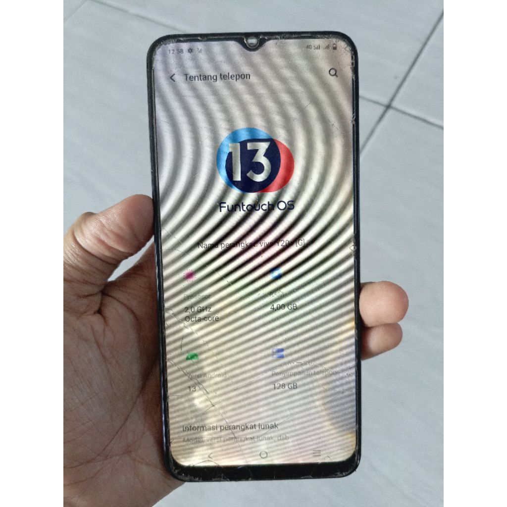 mesin vivo y20s G 4/128 unit