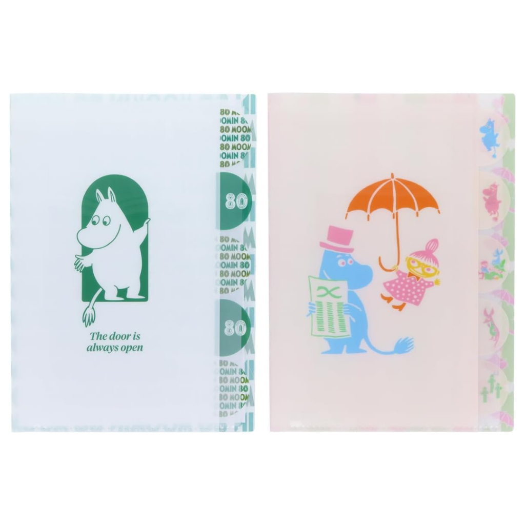 

Index File A4 5P Moomin 80th Anniversary Little My File Holder Map Dokumen Paper Limited Edition