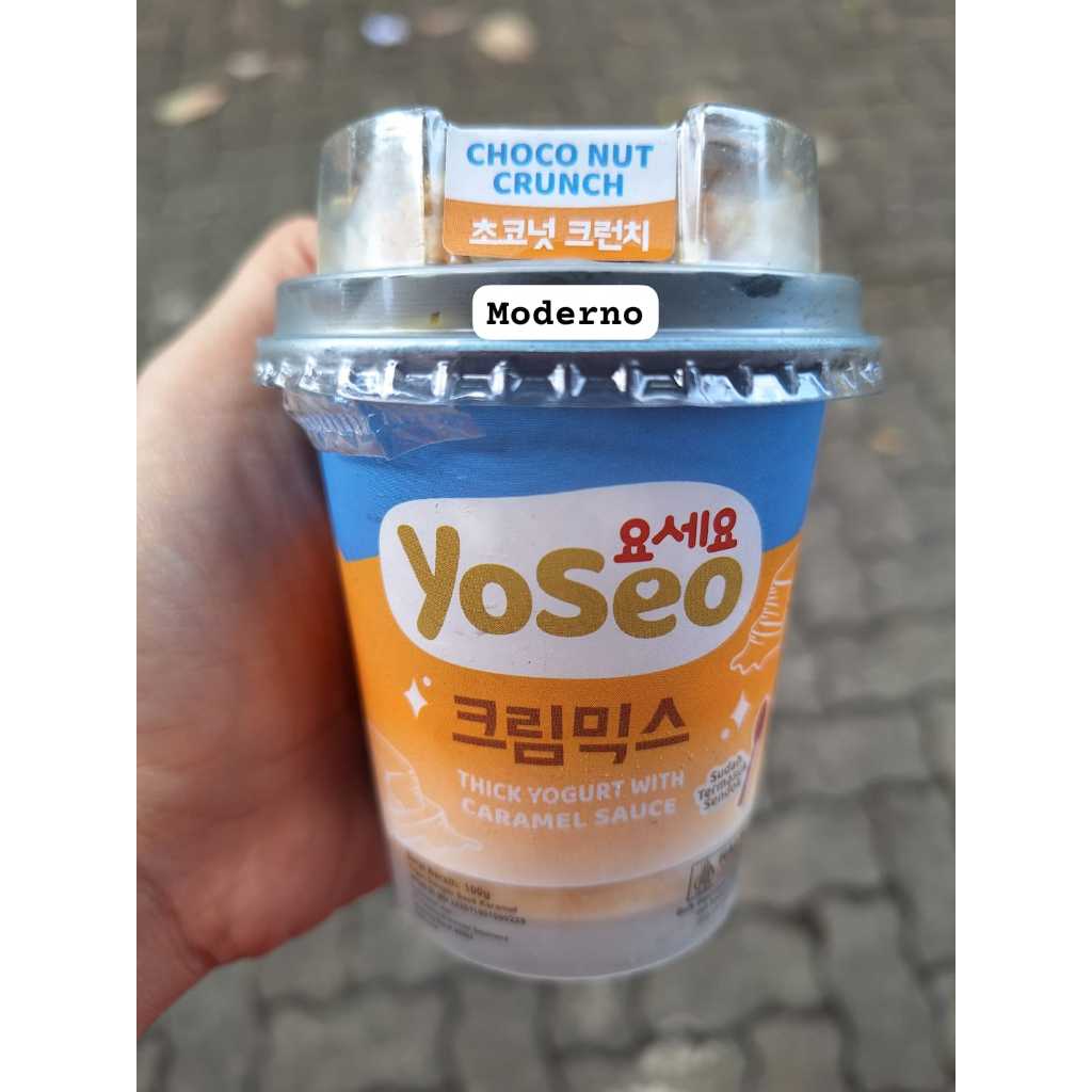 

Yoseo thick yogurt with caramel sauce 100gr
