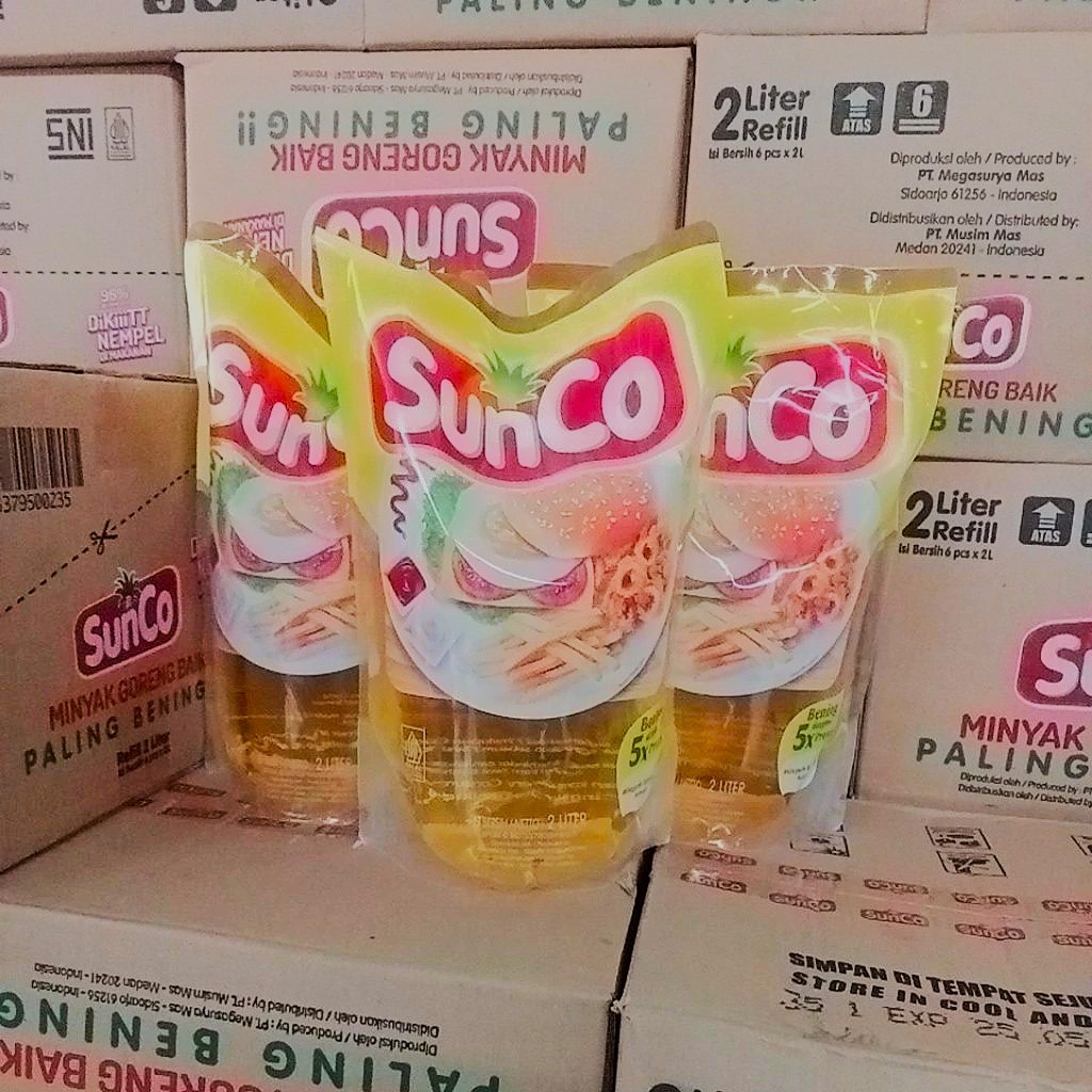 

Sunco Minyak Bening Kwalitas Premium 2 Liter