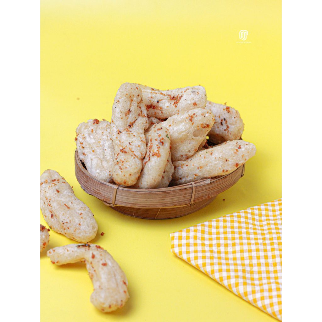 

DzakkirSnack-Cuanki Lidah Siap Makan Berbumbu Rempah Ori Pedas Daun Jeruk 500gr