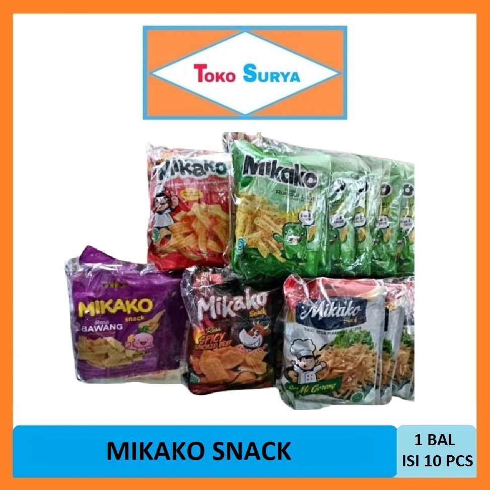 

Mikako Snack 1 Pak x 10 Pcs