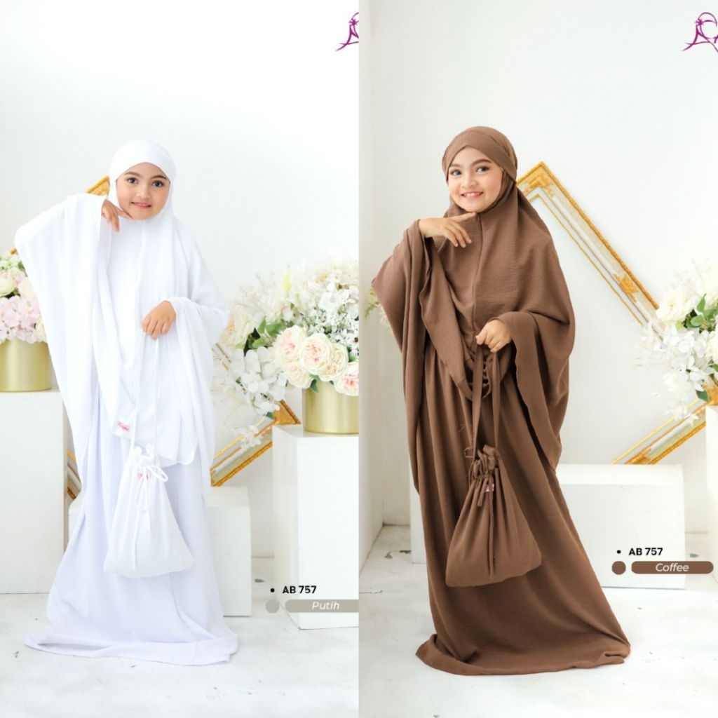 MUKENA ZAKYA KIDS Abika | Gallery Aminah New