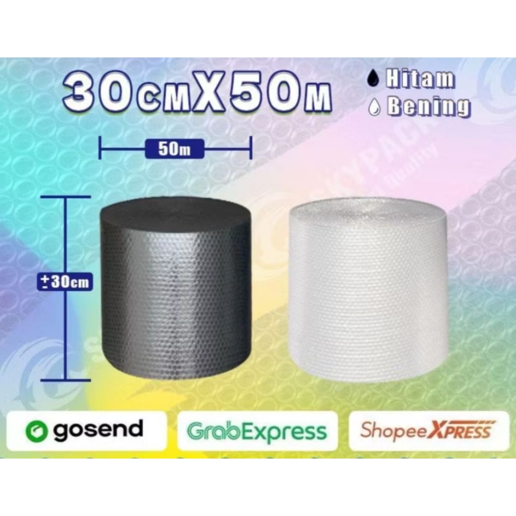 

BUBBLE WRAP PREMIUM 30 x 50 METER