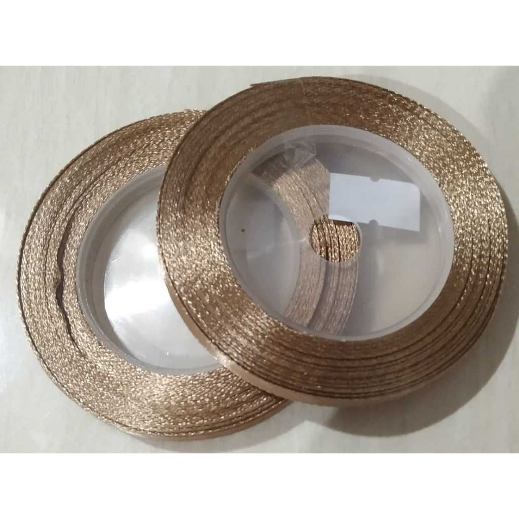 

Pita Satin 1/4 Inchi atau 0,6cm Warna Coklat Susu Jual Perpcs