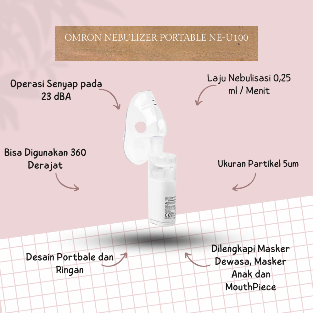 Omron Nebulizer Portable NE-U100