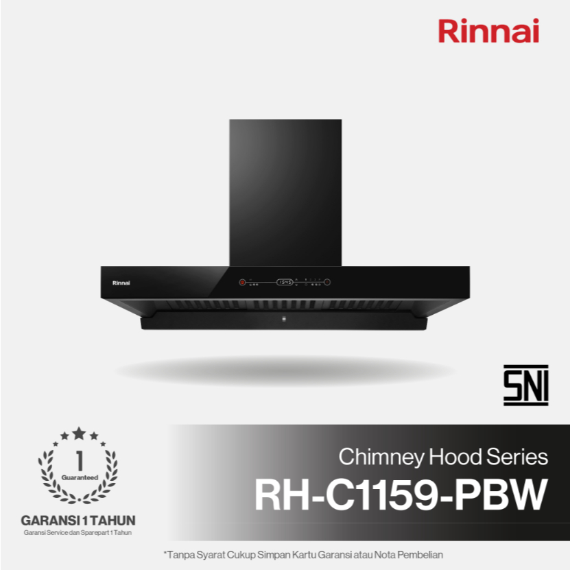 RINNAI RH-C1159 PBW COOKER HOOD CHIMNEY