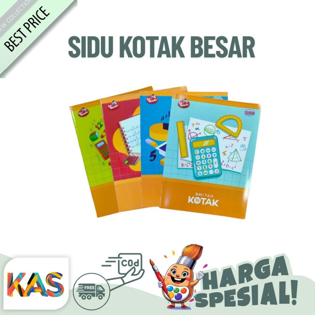 

Buku Tulis Kotak 38 Lembar ( 14 mm ) SIDU #SQ14